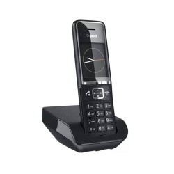 Gigaset Comfort 550 безжичен DECT телефон с 2.2" цветен дисплей, черен