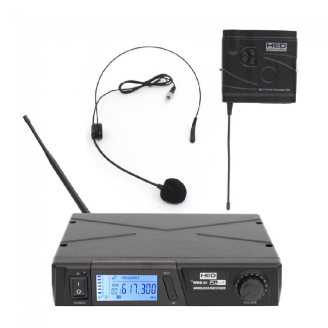 HED Audio WMS-01 HS безжична система с една слушалка