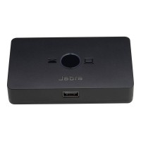 Jabra Link 950 USB-A адаптер за преход от стационарен към софтуерен телефон с USB-A и USB-C кабели