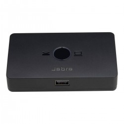 Jabra Link 950 USB-A адаптер за преход от стационарен към софтуерен телефон с USB-A и USB-C кабели
