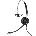 Jabra BIZ 2400 II Mono 3 в 1 QD слушалка с микрофон, NC, Wideband, черна