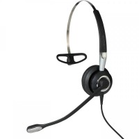Jabra BIZ 2400 II Mono 3 в 1 QD слушалка с микрофон, NC, Wideband, черна