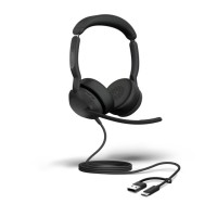 Jabra Evolve2 50 UC стерео слушалки с микрофон, USB-C/USB-A, без Bluetooth