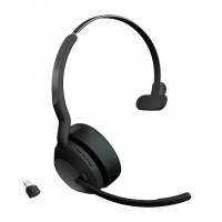 Jabra Evolve2 55 моно слушалка, Bluetooth, Link380c UC, черен