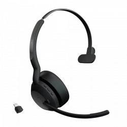 Jabra Evolve2 55 моно слушалка, Bluetooth, Link380c UC, черен