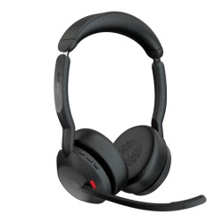 Jabra Evolve2 55 стерео слушалки, Bluetooth, Link380c, MS, черен
