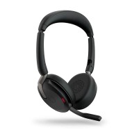Jabra Evolve2 65 Flex стерео слушалки, Bluetooth, USB-C, UC, ANC, черни