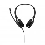 Jabra Evolve 10 – стерео слушалки с USB-A, черни