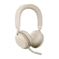 Jabra EVOLVE2 75 Link390c UC безжични слушалки с микрофон, бежови