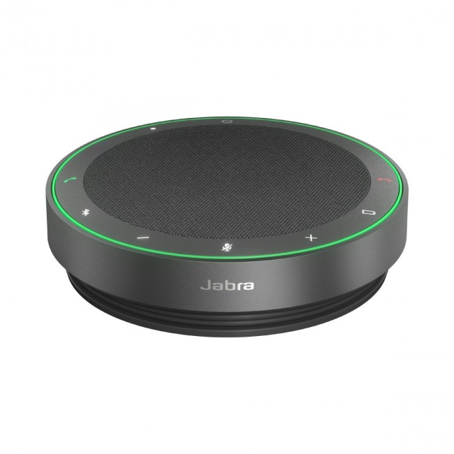 Jabra Speak2 75 UC високоговорител за конференции, Bluetooth, тъмносив, с Link 380a, 2775-419