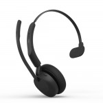 Jabra Evolve3 45 Mono безжична моно слушалка със стойка, ANC, LINK 390c, MS, черна Jabra Evolve3 45 Mono безжична моно слушалка със стойка, ANC, LINK 390c, MS, черна