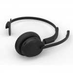 Jabra Evolve3 45 Mono безжична моно слушалка със стойка, ANC, LINK 390c, MS, черна Jabra Evolve3 45 Mono безжична моно слушалка със стойка, ANC, LINK 390c, MS, черна
