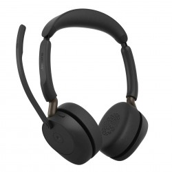 Jabra Evolve3 65 Stereo безжични стерео слушалки с ANC, LINK 390c, UC, черни