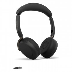 Jabra Evolve3 65 Flex MS с ANC, Link 390c, USB-C, черни