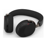 Jabra Evolve3 75 безжични on-ear слушалки UC, Link 390a, с безжична зарядна подложка (WLC), черни