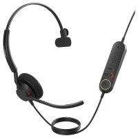 Jabra Engage 40, Inline Link, USB C/A, MS моно слушалка