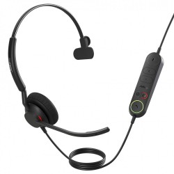 Jabra Engage 40, Inline Link, USB-C/A, UC моно слушалка