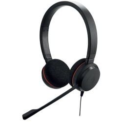 Jabra Evolve 20 Stereo UC USB C/A жична слушалка