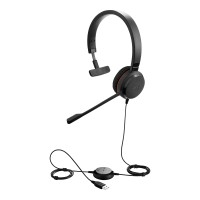 Jabra EVOLVE 30 II моно слушалка с микрофон, MS, NC, USB & 3,5мм жак