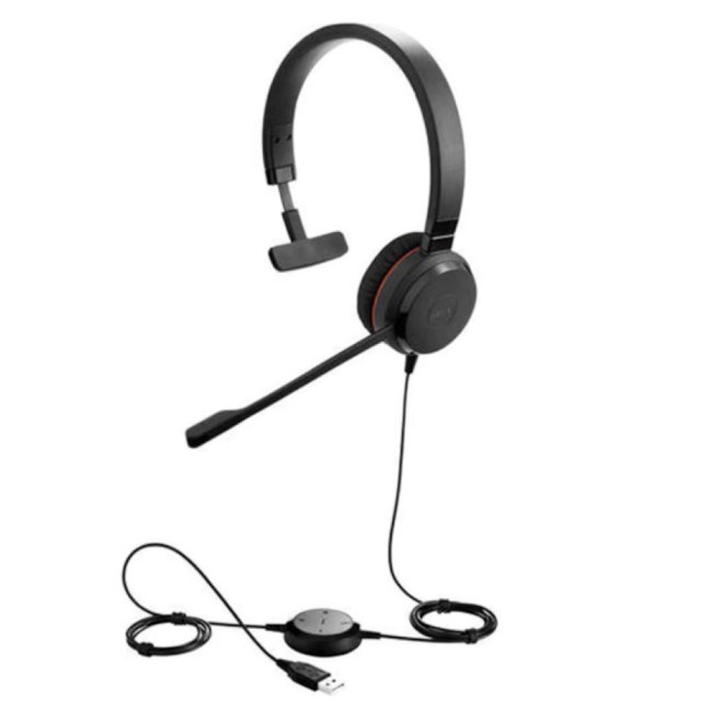 Jabra Evolve 30 II Stereo MS жична стеррео слушалка