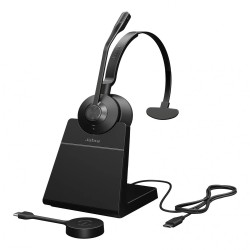 Jabra Engage 55 SE, UC Mono, Link400c безжична слушалка със стойка 