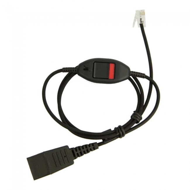 Jabra QD Mute Cord за Link 850, 0.8м