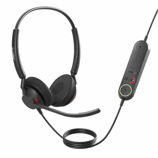 Jabra Engage 40 стерео слушалки, UC, USB-A, черни