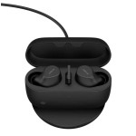 Jabra Evolve2 Buds слушалки, True Wireless, MS, USB-A, зарядна поставка, черни