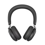 Jabra Evolve2 75 стерео слушали, Bluetooth, Link 380, ANC, MS, USB-C - USB-A, зарядна стойка, черни