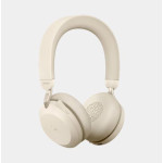 Jabra Evolve2 75 стерео слушали, Bluetooth, Link 380, ANC, MS, USB-C - USB-A, бежови