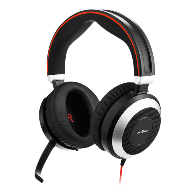 Jabra EVOLVE 80  стерео  слушалки, MS, USB-C