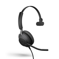 Jabra EVOLVE2 40 SE моно слушалка, USB-C, MS, черен