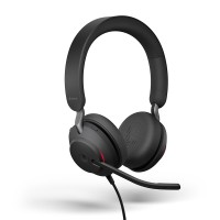 Jabra EVOLVE2 40 SE стерео слушалки, USB-C, MS, черен 