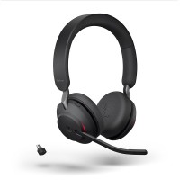 Jabra EVOLVE2 65 стерео слушалки, MS, Link380 USB-C, черни