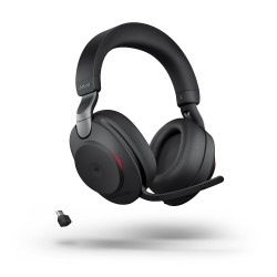 Jabra Evolve2 85 UC Stereo, Link380 USB-C, черни