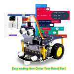 Keyestudio Mini Smart Robot Car stem robot kit V2.0 мини робот количка