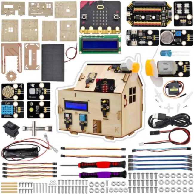 Keyestudio Microbit комплект за смарт дом с Micro Bit board