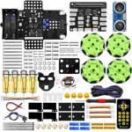 Keyestudio 4WD Mecanum Robot Car V2.0 DIY Smart Kit For Micro bit Kit робот количка