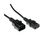 ACT AK5031 захранващ кабел C13 към C14, 3 м, черен
