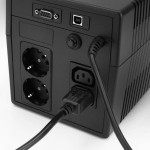 ACT AK5031 захранващ кабел C13 към C14, 3 м, черен