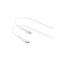 Lemontti Wind кабел за бързо зареждане Type-C към Lightning, PD 30W, 1.2 м, бял