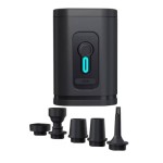 Lemontti Smart Premium раница с вакуум система 30–60L за самолетна кабина, водоустойчива, USB-A и Type-C,черна