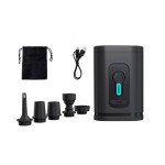Lemontti Smart Premium раница с вакуум система 30–60L за самолетна кабина, водоустойчива, USB-A и Type-C,черна