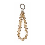 Lemontti Crystal Aurora връзка за телефон, 30 см, златиста