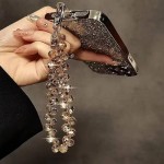Lemontti Crystal Aurora връзка за телефон, 30 см, златиста