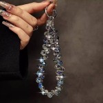 Lemontti Crystal Aurora връзка за телефон, 30 см, синя Lemontti Crystal Aurora връзка за телефон, 30 см, синя