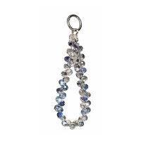 Lemontti Crystal Aurora връзка за телефон, 30 см, синя