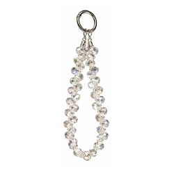 Lemontti Crystal Aurora връзка за телефон, 30 см, лилава