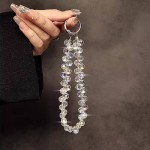 Lemontti Crystal Aurora връзка за телефон, 30 см, лилава Lemontti Crystal Aurora връзка за телефон, 30 см, лилава