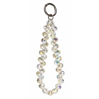 Lemontti Crystal Aurora връзка за телефон, 30 см, прозрачна многоцветна